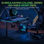 میزگیمینگ یوریکا (EUREKA) با نور پردازی RGB سایز 60 * 112 مدل ERK GIP 44B