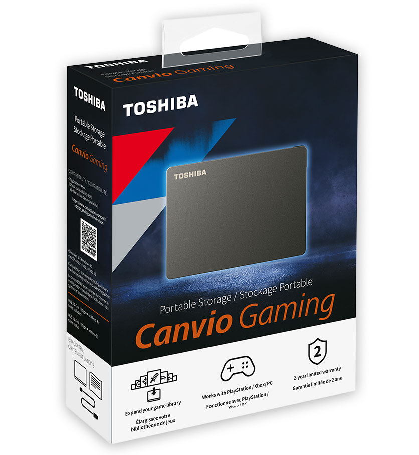 هارد اکسترنال توشیبا Toshiba Canvio Gaming
