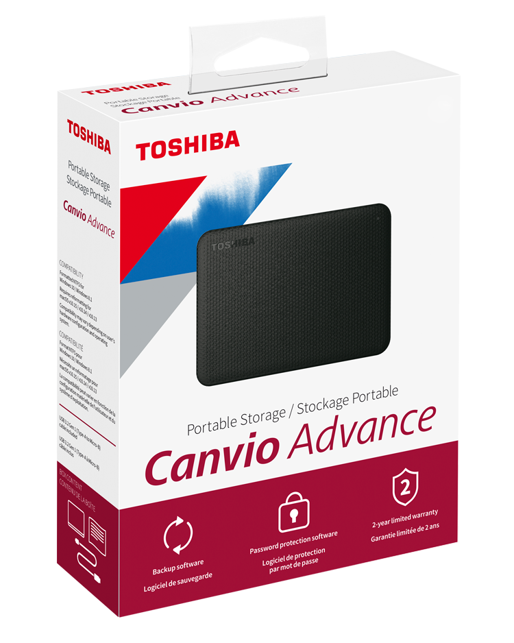 هارد اکسترنال توشیبا Toshiba Canvio Advance
