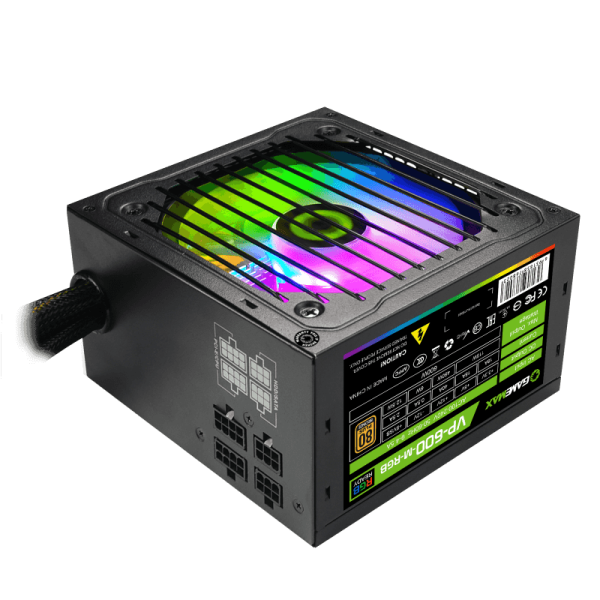 پاور - منبع تغذیه کامپیوتر GameMax VP 600 RGB M