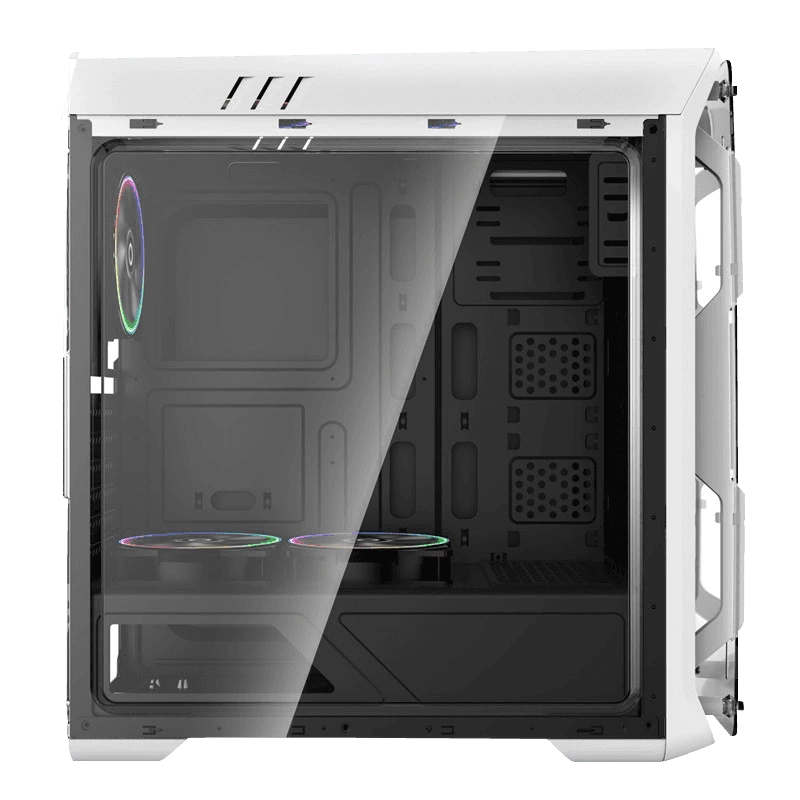 کیس کامپیوتر GAME MAX Optical G510 رنگ سفید