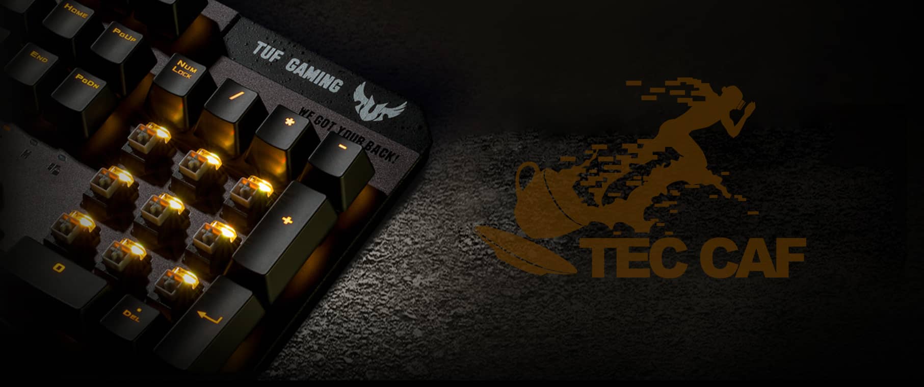 کیبورد گیمینگ باسیم TUF Gaming K7 RGB