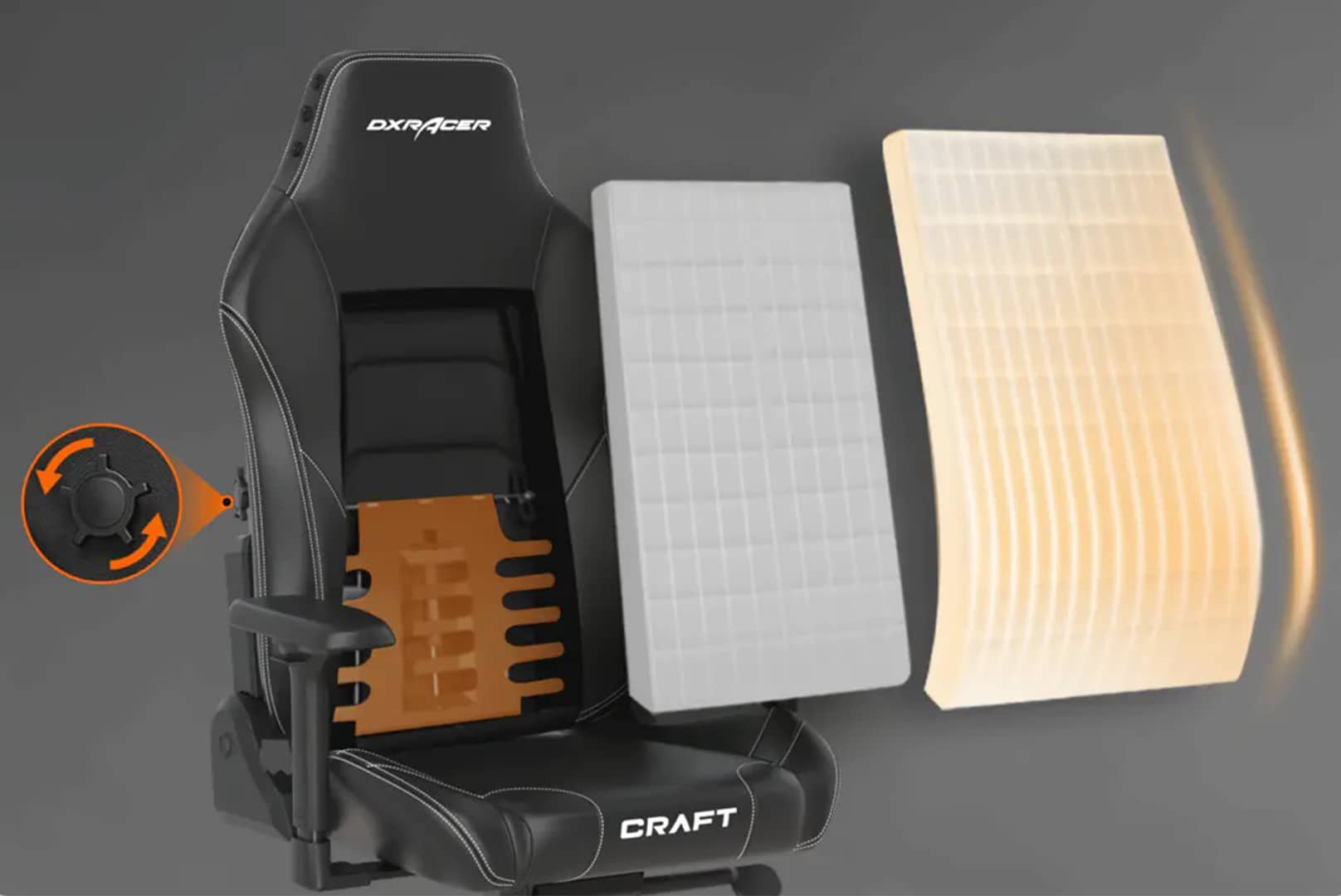 صندلی گیمینگ دی ایکس ریسر سری کرفت مدل Dxracer Craft D5000-N