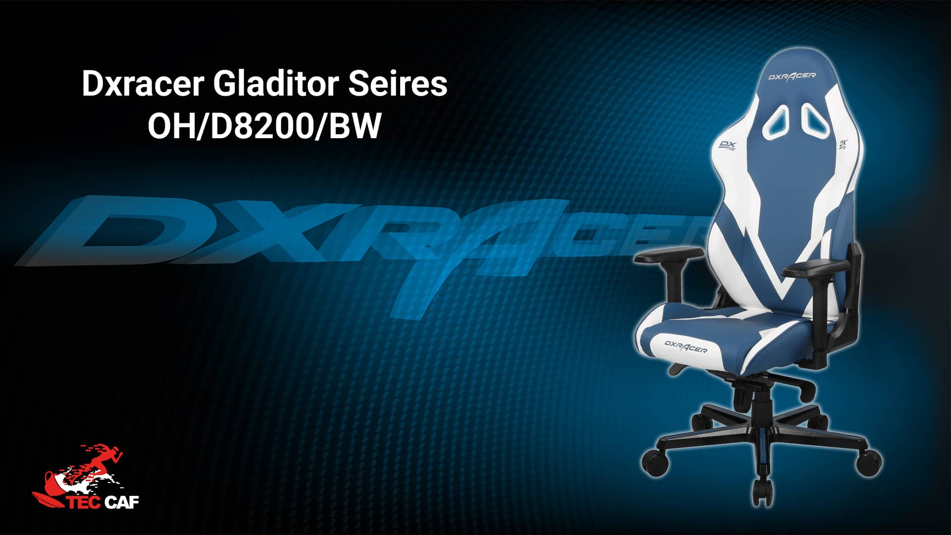 صندلی گیمینگ دی ایکس ریسر سری Gladiator مدل OH/D8200/BW