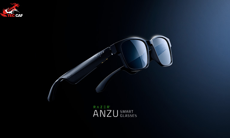 عینک هوشمند anzu glasses rectangle blue ریزر