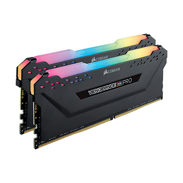 حافظه رم دسکتاپ دو کاناله Corsair مدل VENGEANCE RGB PRO 16GB Dual 3000MHz C15