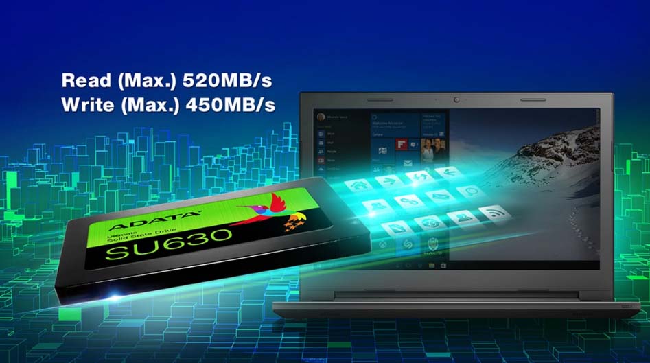 SSD ای دیتا مدل ADATA Ultimate SU630 240GB SATA III