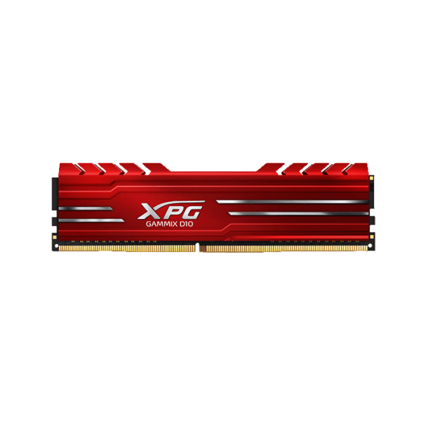 حافظه رم دسکتاپ تک کاناله XPG مشکی مدل GAMMIX D10 DDR4 4GB 2400MHz CL16