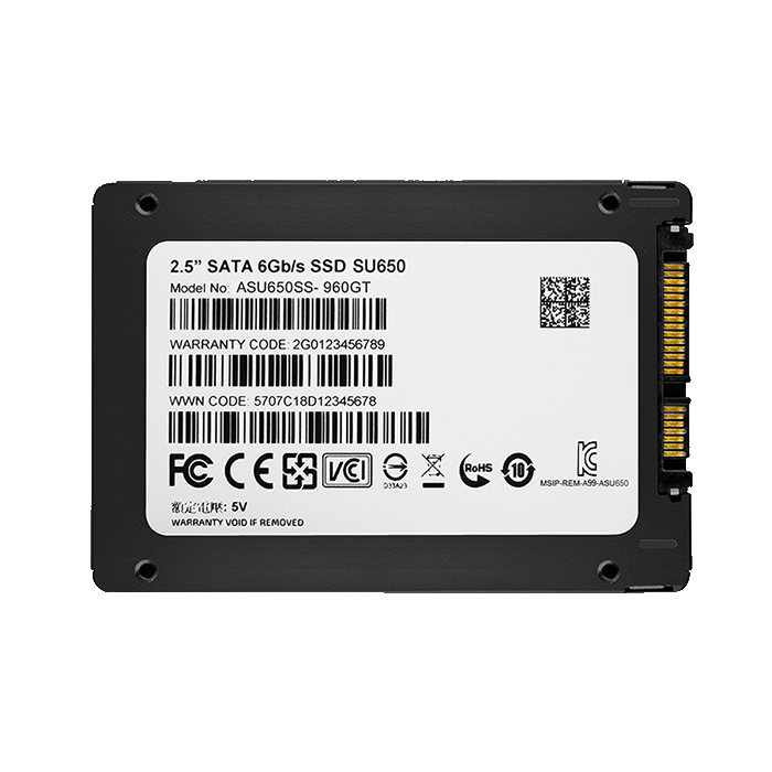 SSD ای دیتا مدل ADATA Ultimate SU650 120GB SATA III