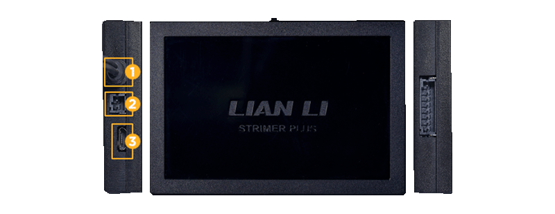 کابل مالتی کانکتور لیان لی Lian Li Strimer Plus V2 24 Pin RGB