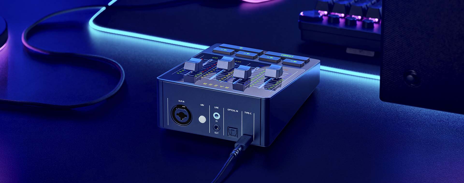 میکسر صدای ریزر مدل Razer Audio Mixer