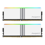 حافظه رم دسکتاپ دو کاناله آزگارد مدل Asgard Valkyrie RGB DDR4 16GB 3200MHz White