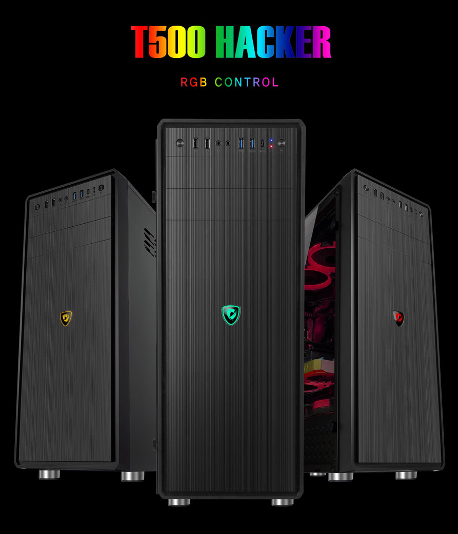 کیس کامپیوتر مسترتک Master Tech T500 HACKER