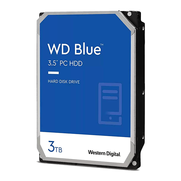 هارد اینترنال وسترن دیجیتال با ظرفیت 3 ترابایت به مدل Hard Drive WD Blue 3TB