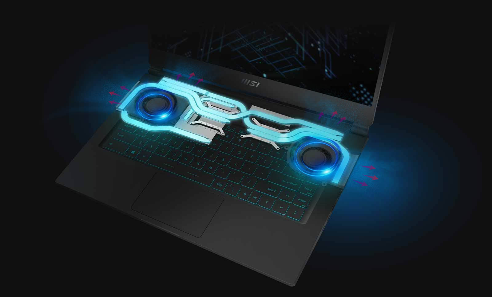 لپ تاپ گیمینگ ام اس ای مدل MSI Stealth 15M A11UEK لپ تاپ گیمینگ ام اس ای مدل MSI Stealth 15M A11UEK