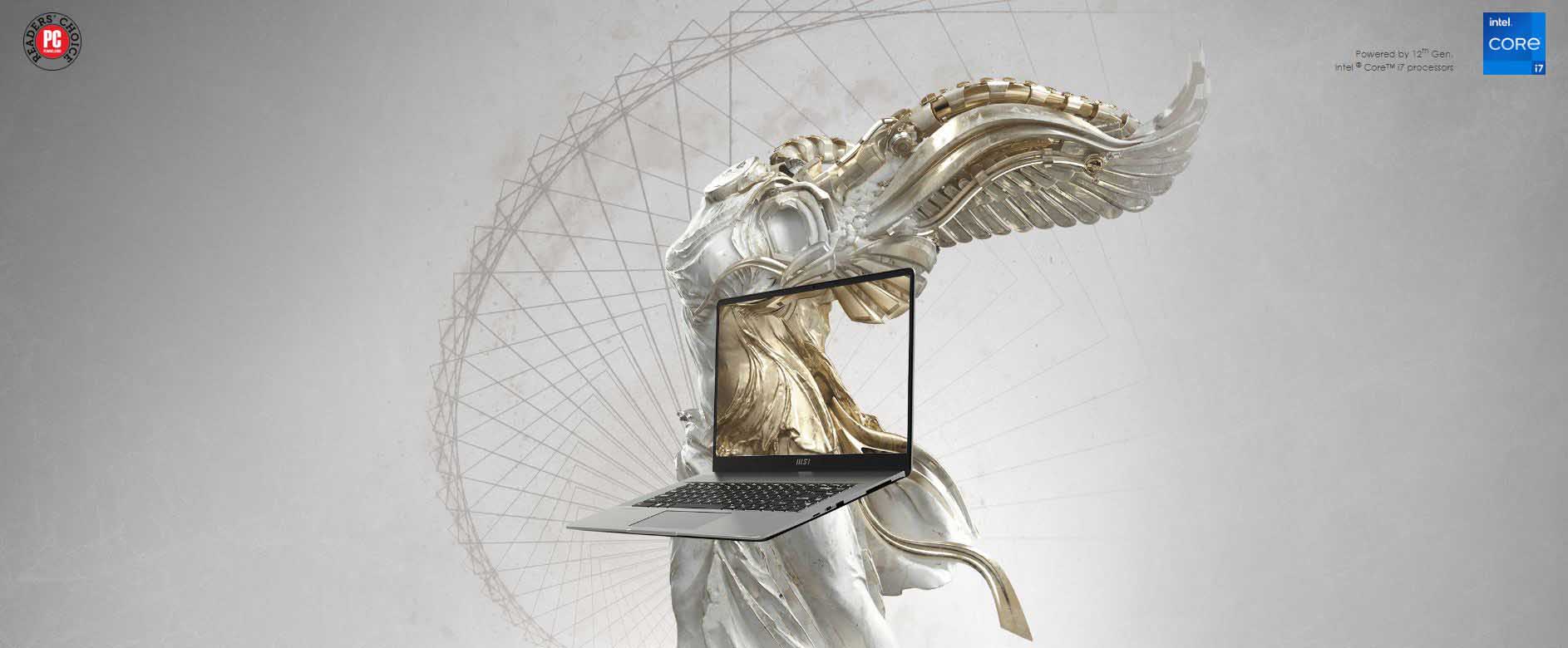 لپ تاپ گیمینگ ام اس ای مدل Creator Z16 - A12UET لپ تاپ گیمینگ ام اس ای مدل Creator Z16 - A12UET