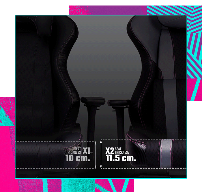 صندلی گیمینگ کولرمستر CoolerMaster Caliber X2 رنگ مشکی