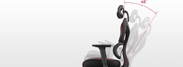 صندلی گیمینگ ایروکا سری نورن مدل Eureka Norn Red
