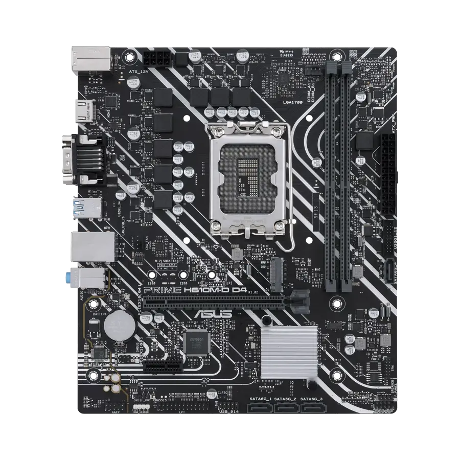 مادربرد مدل ASUS Motherboard PRIME H610 M-D DDR4