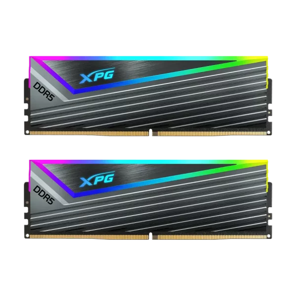 حافظه رم دسکتاپ دو کاناله ADATA XPG مدل CASTER RGB DDR5 6000