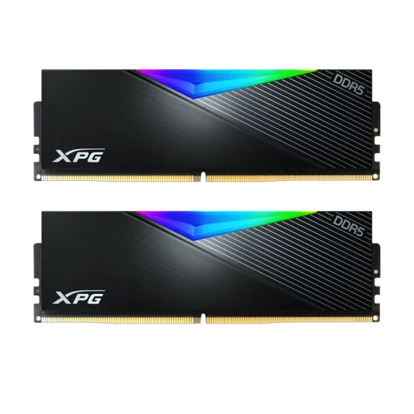 حافظه رم دسکتاپ دو کاناله XPG مدل LANCER RGB DDR5 5200 مشکی