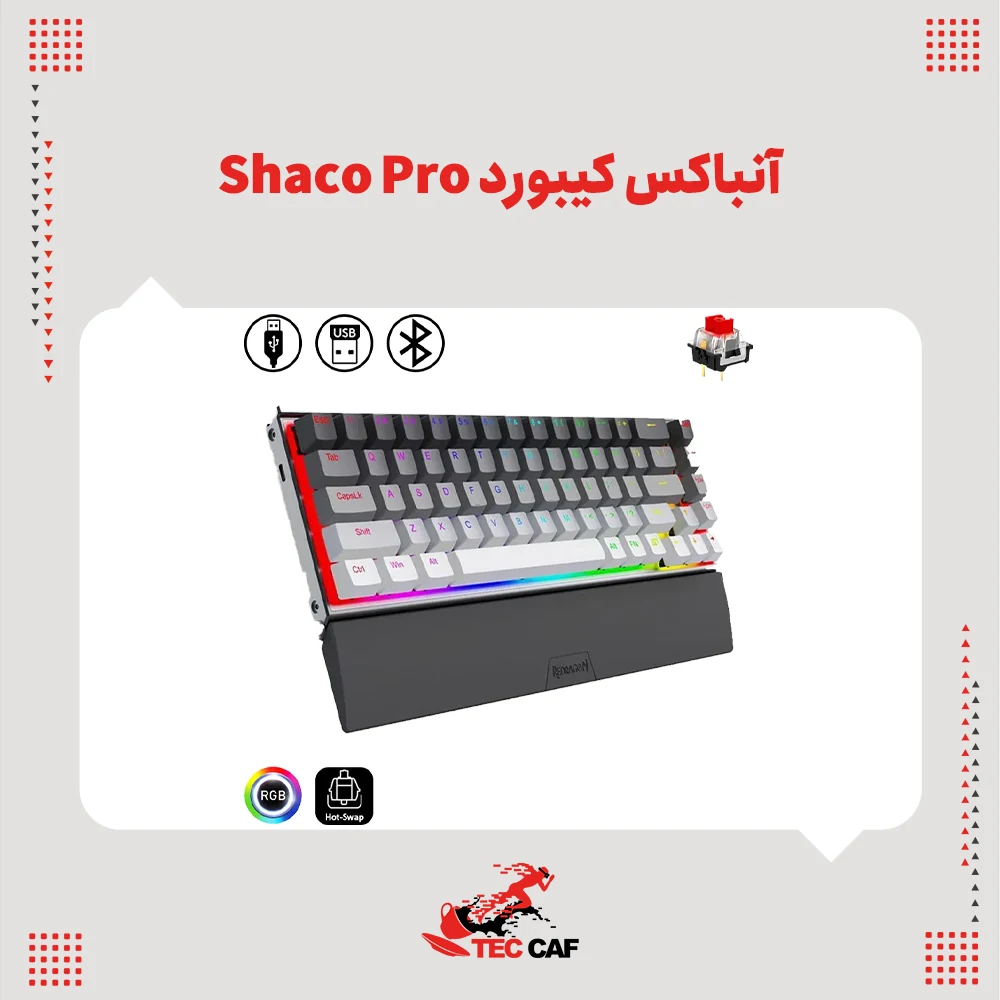 Shaco Pro آنباکس کیبورد Shaco Pro
