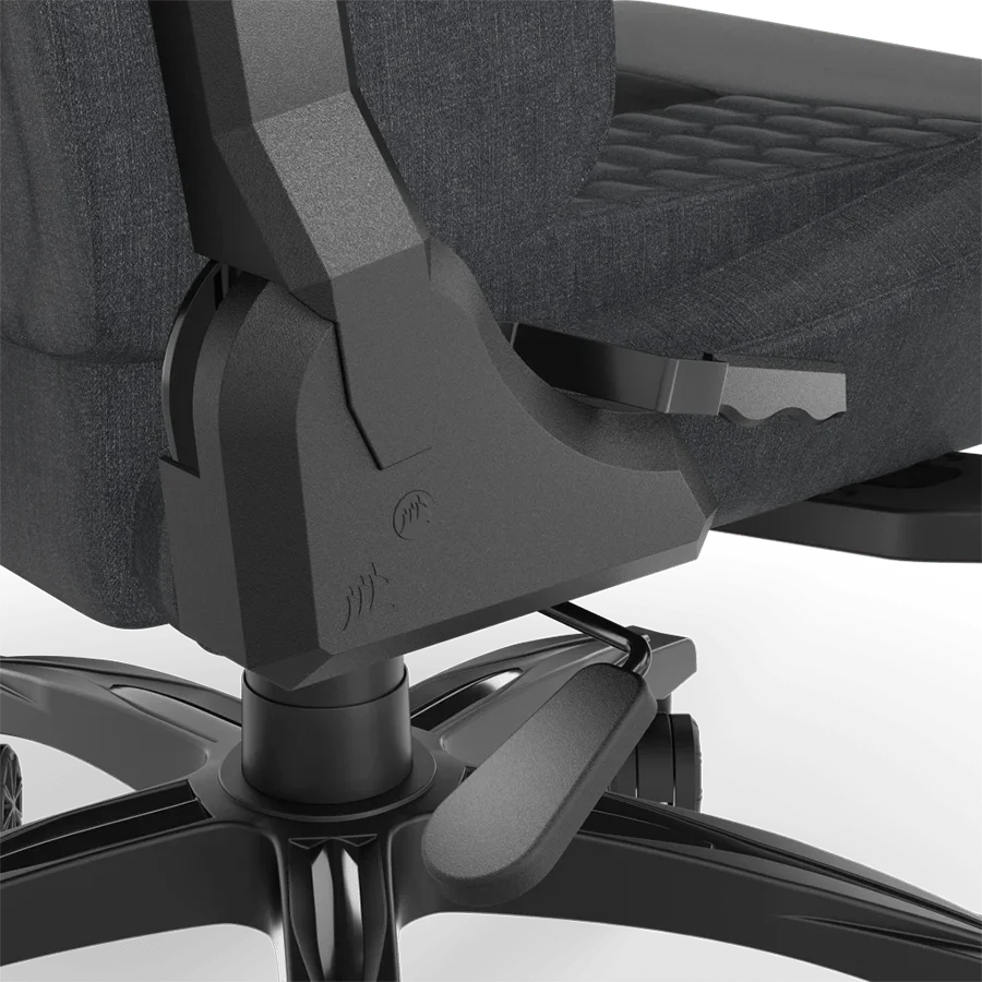 صندلی کورسیر پارچه خاکستری TC100 RELAXED Fabric Grey