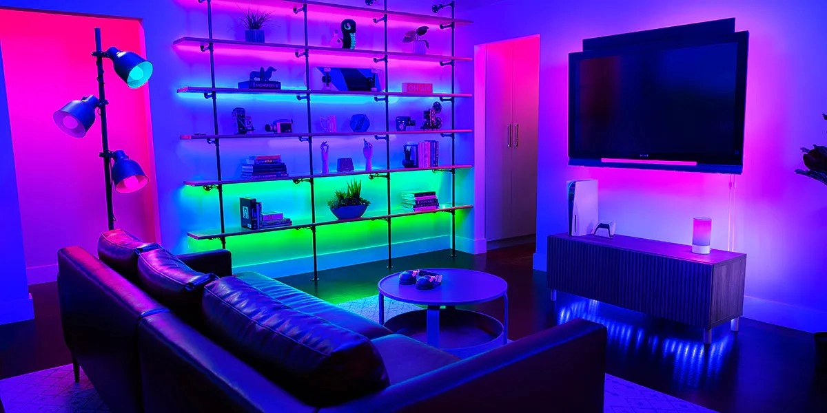 نورپردازی اتاق گیمینگ با RGB