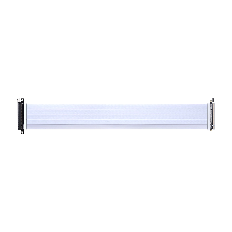 کابل رایزر 600mm کارت گرافیک لیان لی PCI-E X16 4.0 White