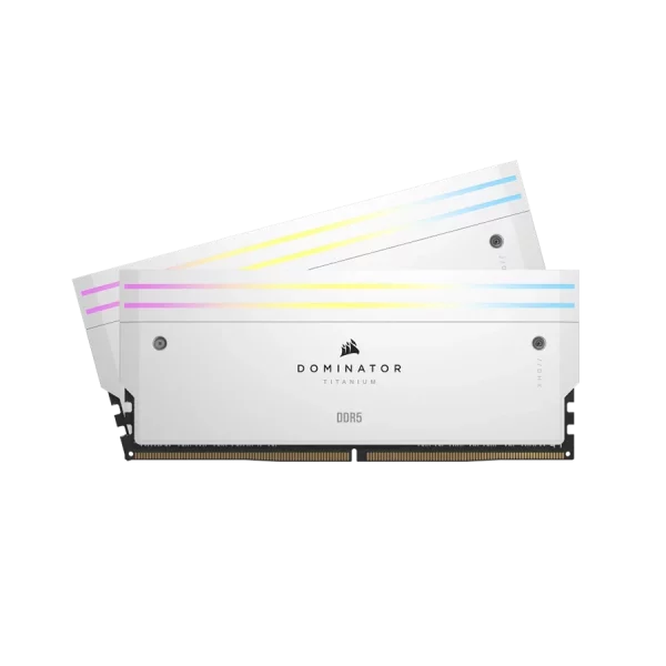 حافظه رم Corsair مدل DOMINATOR TITANIUM 32GB 6000 (2x16) White