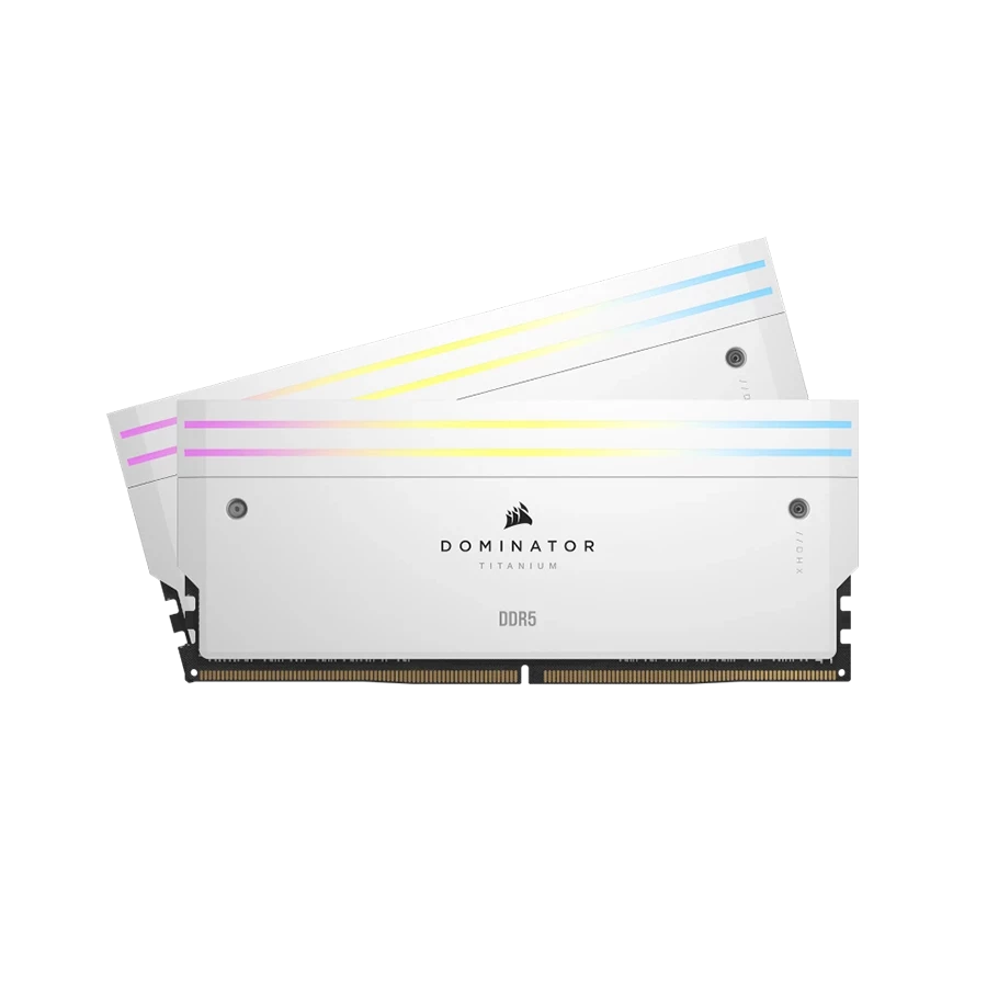 حافظه رم Corsair مدل DOMINATOR TITANIUM 32GB 6000 (2x16) White