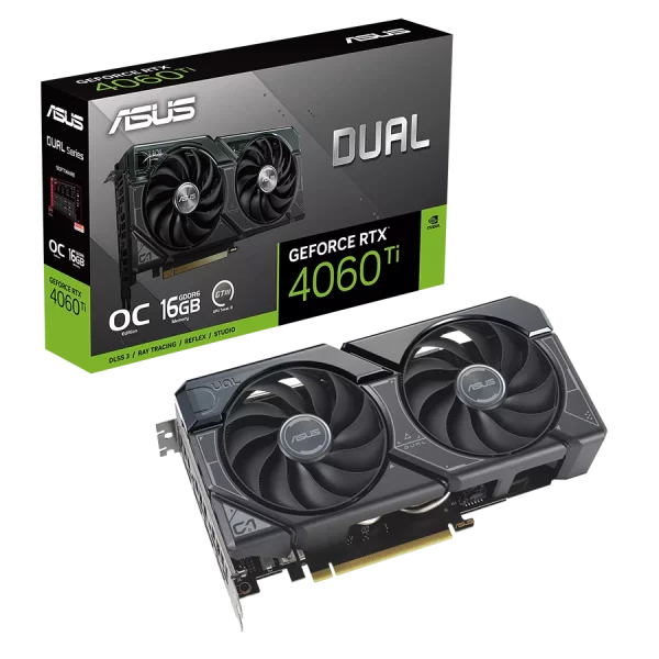 کارت گرافیک ایسوس ASUS DUAL RTX 4060 Ti 16GB OC