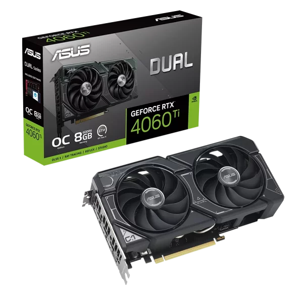 کارت گرافیک ایسوس ASUS DUAL RTX 4060 Ti 8GB OC