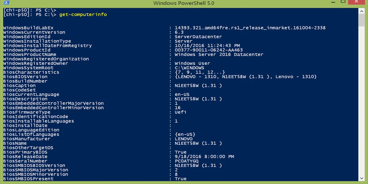 PowerShell