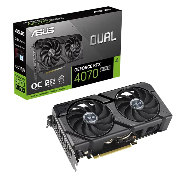 کارت گرافیک ایسوس DUAL RTX 4070 SUPER EVO OC