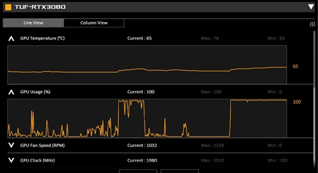 بررسی کامل نرم افزار اورکلاک GPU Tweek lll ایسوس