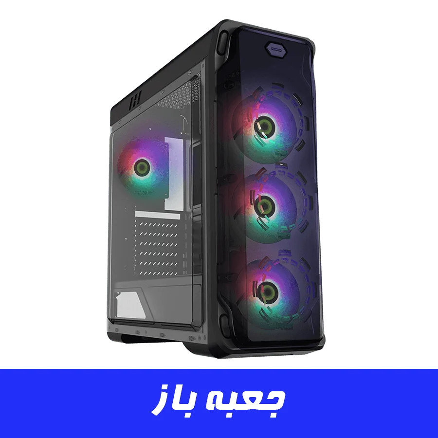 کیس گیمینگ گیم مکس GAMEMAX Starlight FRGB G509 Black (جعبه باز)