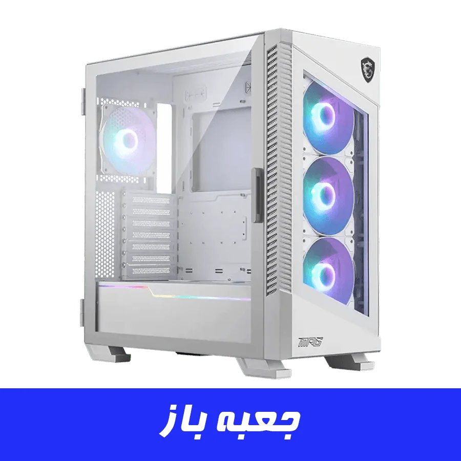 کیس گیمینگ ام اس ای مدل MSI MPG VELOX 100R White (جعبه باز)