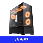 کیس گیمینگ گیم مکس GAMEMAX Vista Black مشکی (جعبه باز)