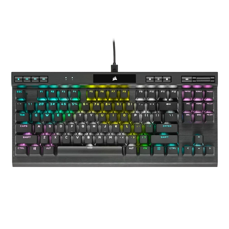 کیبورد مکانیکال گیمینگ کورسیر K70 RGB TKL