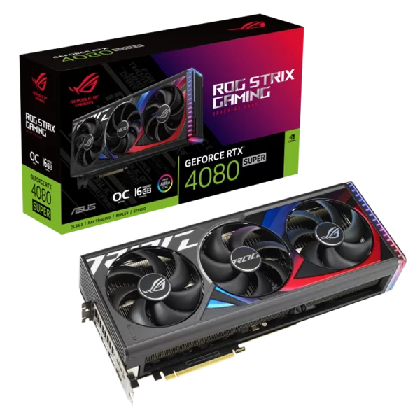 کارت گرافیک ایسوس Asus RTX 4080 Super Strix OC 16GB