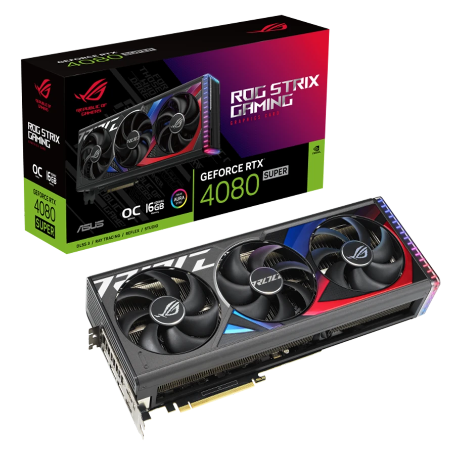 کارت گرافیک ایسوس Asus RTX 4080 Super Strix OC 16GB