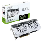 کارت گرافیک ایسوس Dual RTX 4070 OC 12GB White