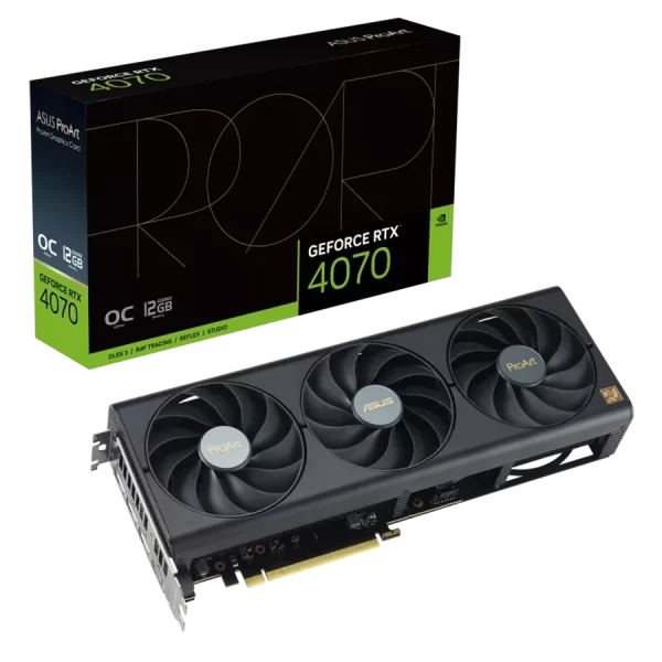 کارت گرافیک ایسوس ProArt RTX 4070 OC 12GB