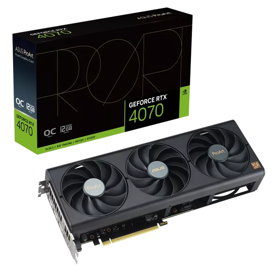 کارت گرافیک ایسوس ProArt RTX 4070 OC 12GB