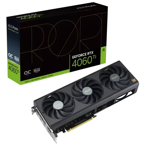 کارت گرافیک ایسوس ProArt RTX 4060 Ti OC 16GB