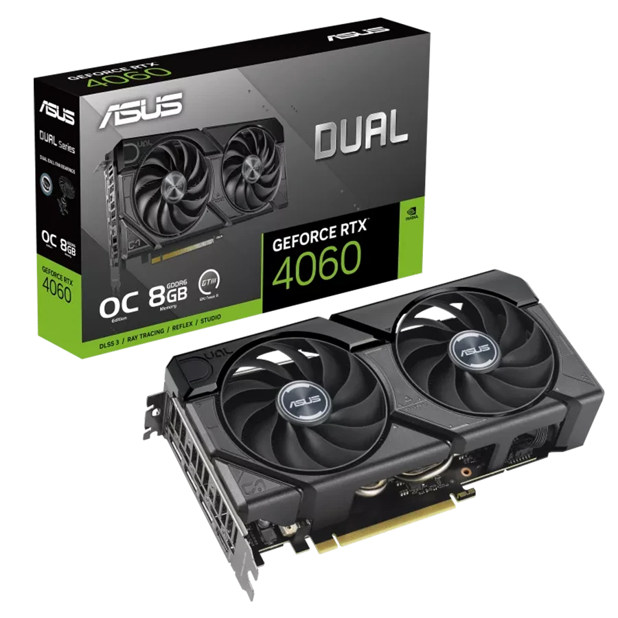 کارت گرافیک ایسوس Dual RTX 4060 EVO OC 8GB