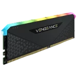 حافظه رم دسکتاپ تک کاناله Corsair مدل VENGEANCE RGB RS 8GB 3200