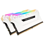 حافظه رم دسکتاپ دو کاناله Corsair مدل VENGEANCE RGB PRO 32GB 3200 White