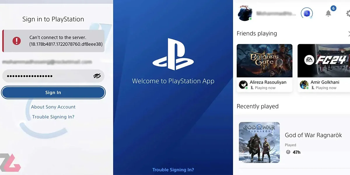 آموزش حل مشکل لاگین به اکانت پلی استیشن